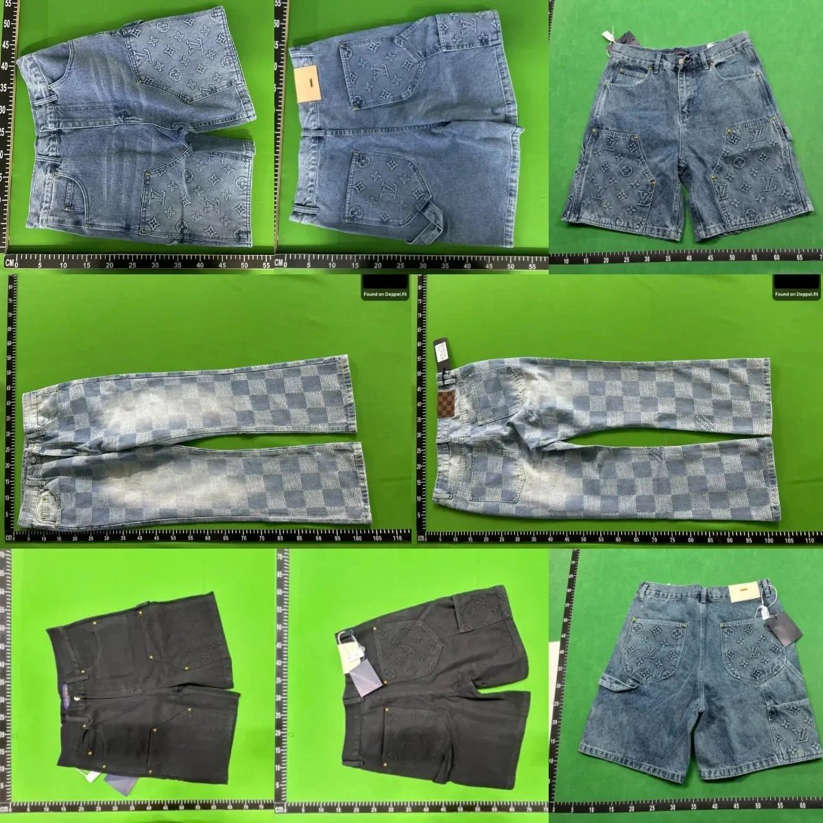 Limited edition new washed blue denim suit