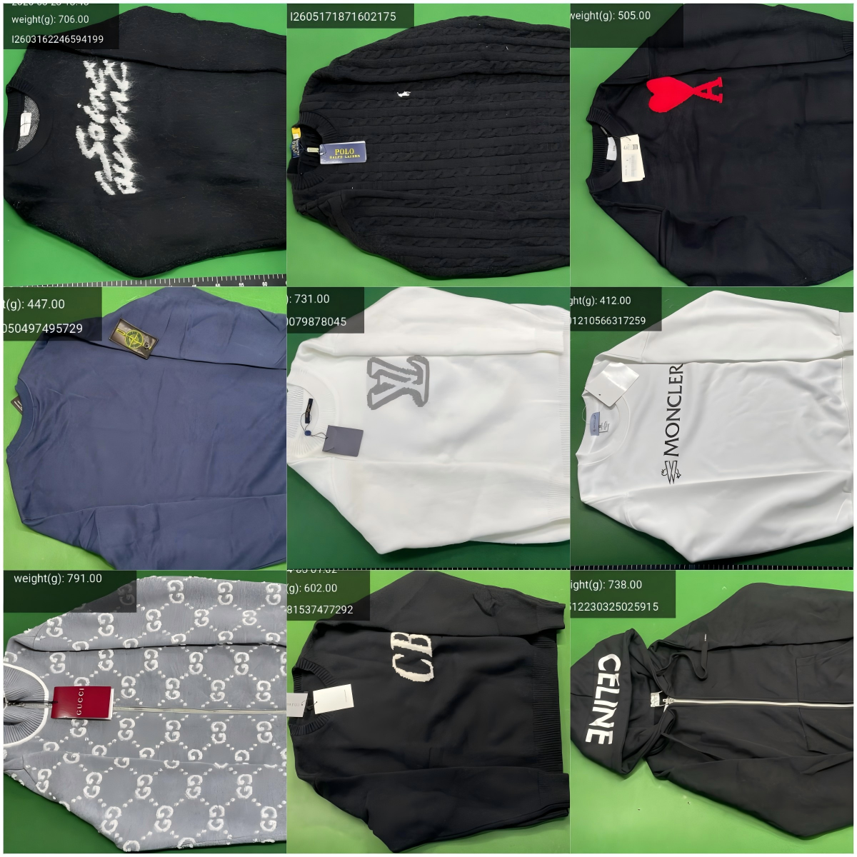 High quality branded hoodie sweater collection
