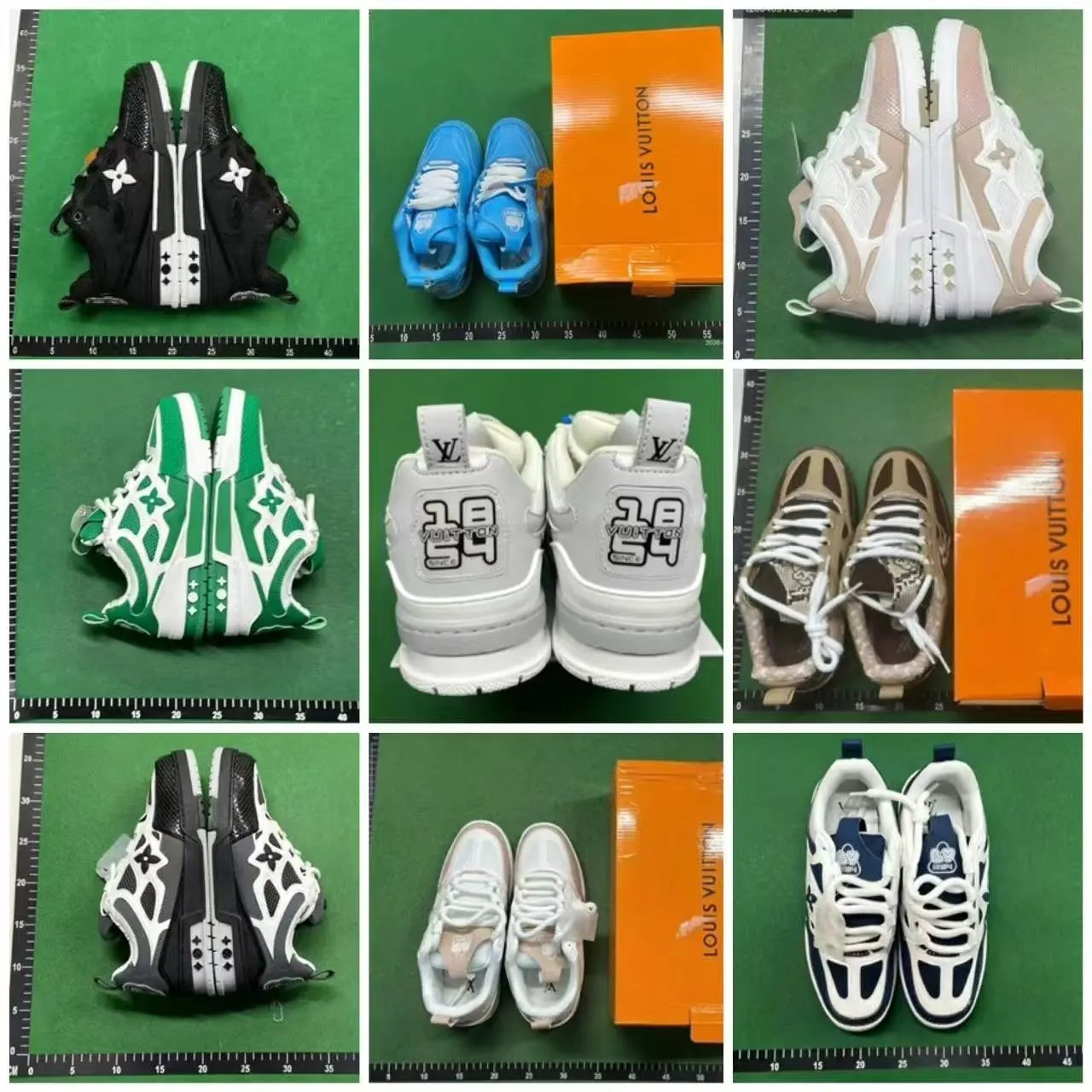 This is a pair of fashionable and versatile casual sneakers