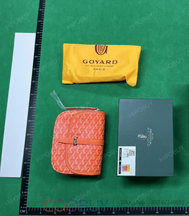Goyard Wallets & Card Holders Monogram Holder — 26 messenger bag orange