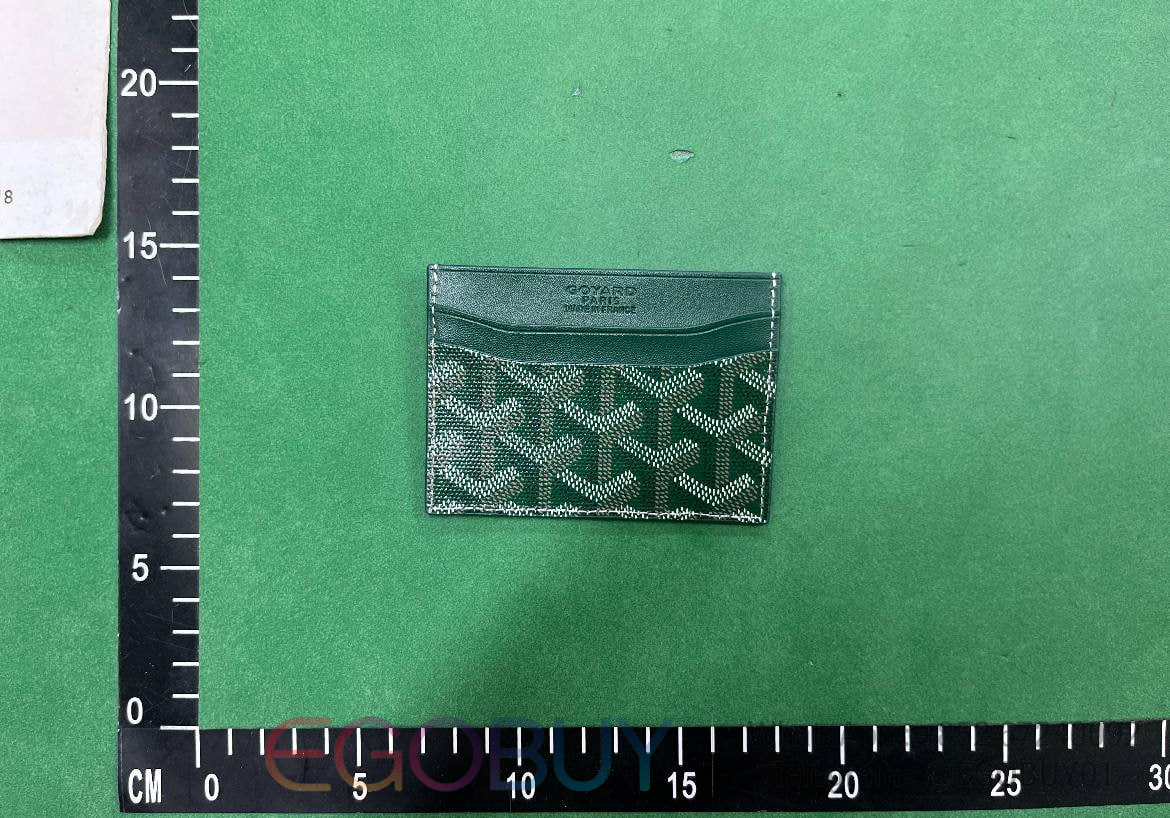 Goyard Wallets & Card Holders Monogram Holder — 08 Clip Green