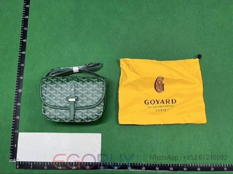 Goyard Wallets & Card Holders Monogram Holder — 17 Messman Bag Green