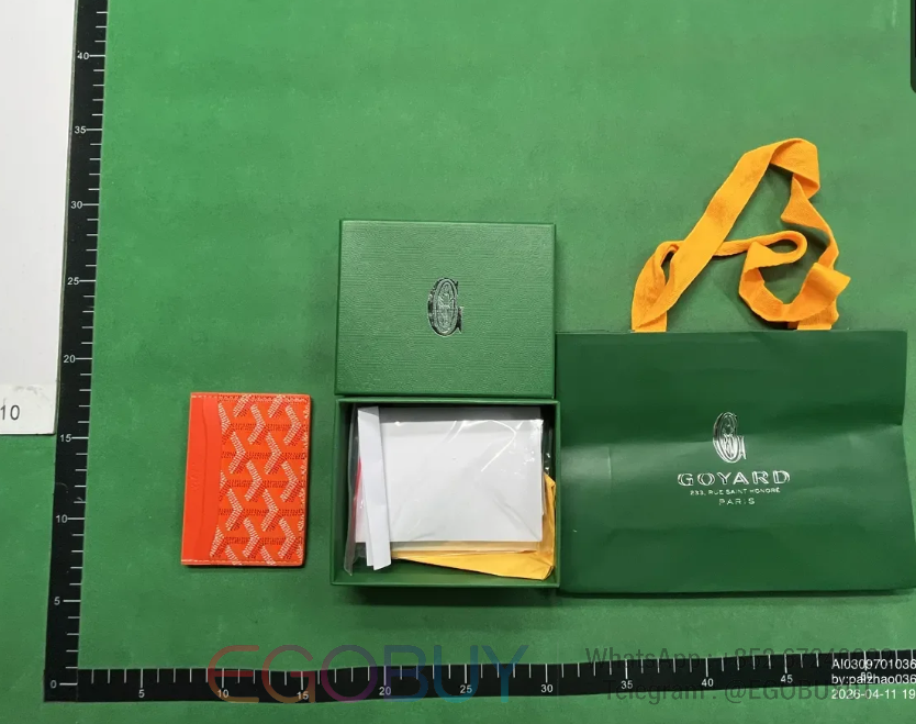 Goyard Wallets & Card Holders Monogram Holder — 16 clip orange