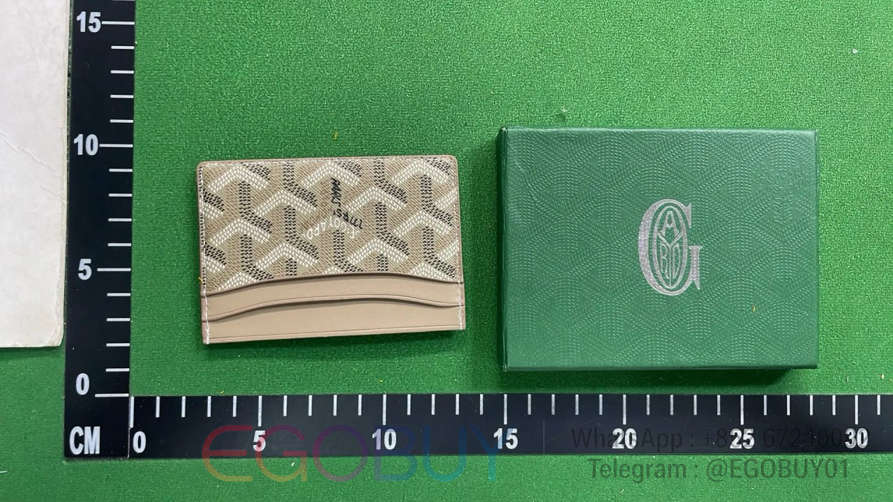 Goyard Wallets & Card Holders Monogram Holder — 04 clip gray