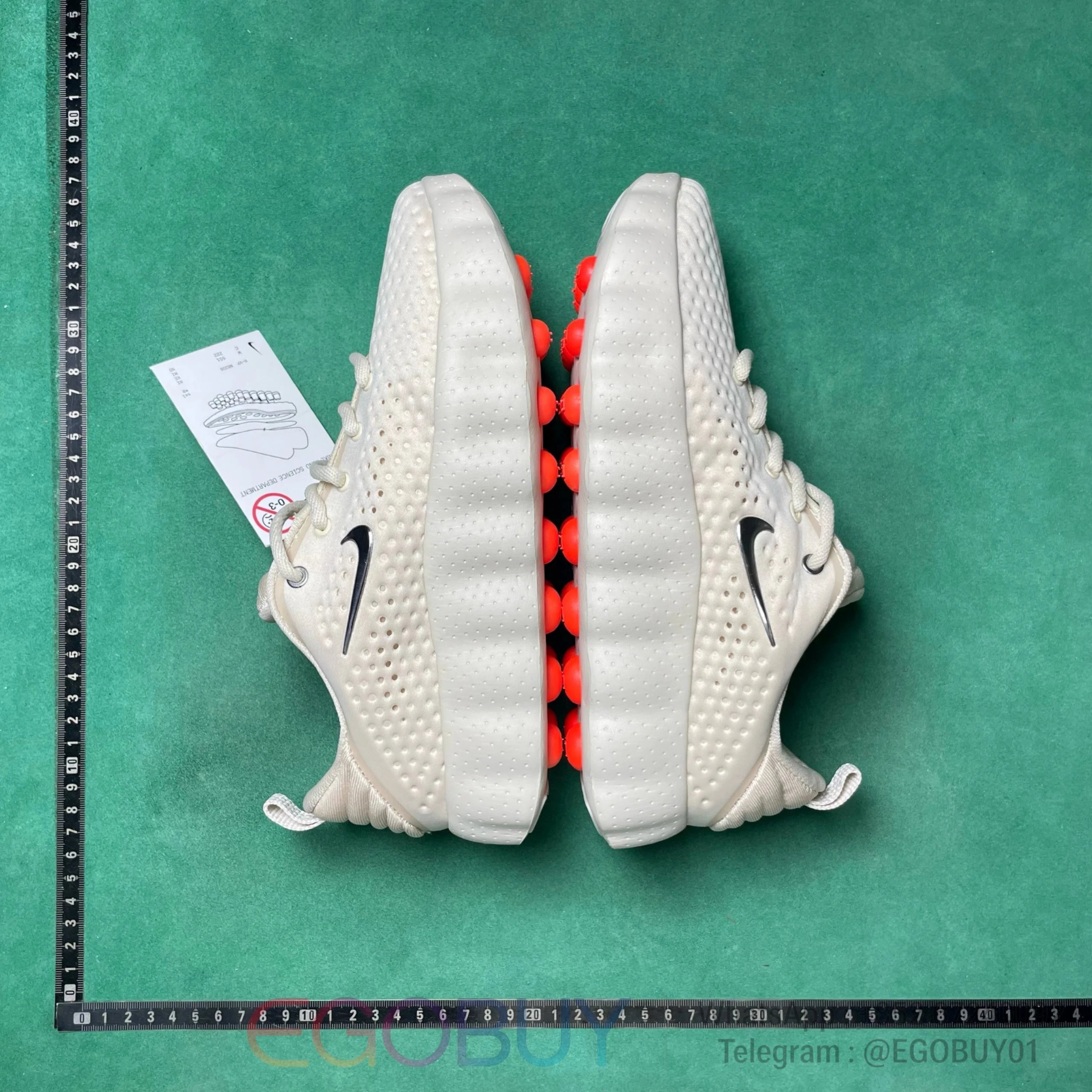 Nike Slippers Mind 001 — Nike Mind 002 - beige orange