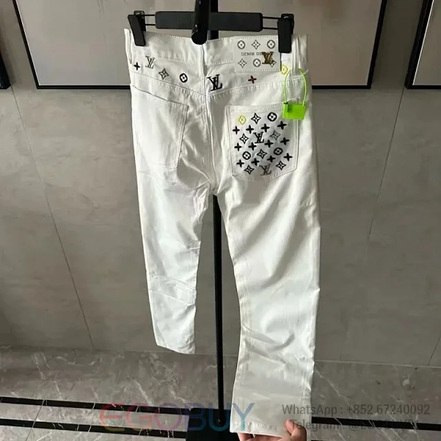 Louis Vuitton Jeans Monogram carpenter denim product detail image 6