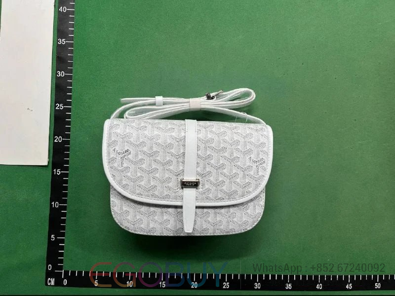 Goyard Wallets & Card Holders Monogram Holder — 18 messenger bag white