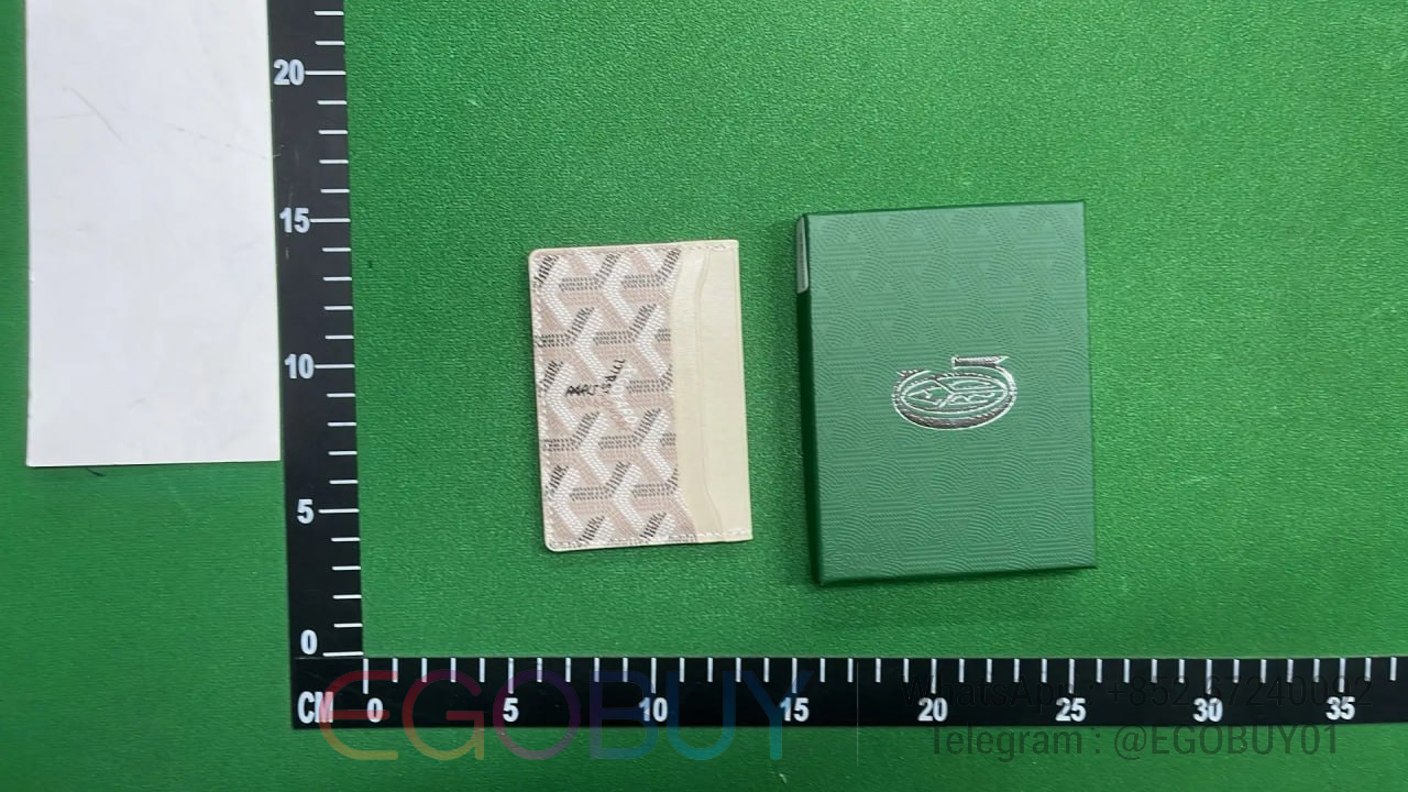 Goyard Wallets & Card Holders Monogram Holder — 05 Card Holder Khaki