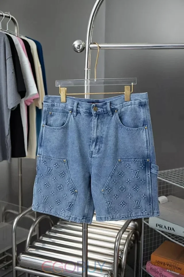 Louis Vuitton Jeans Monogram carpenter denim product detail image 8