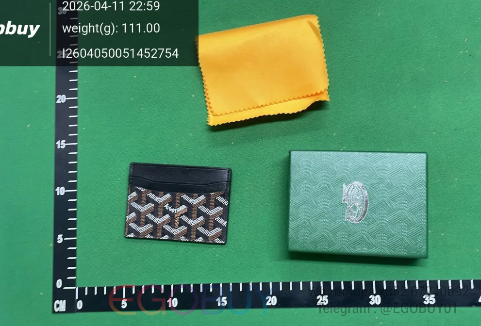 Goyard Wallets & Card Holders Monogram Holder — 10 Clip Brown