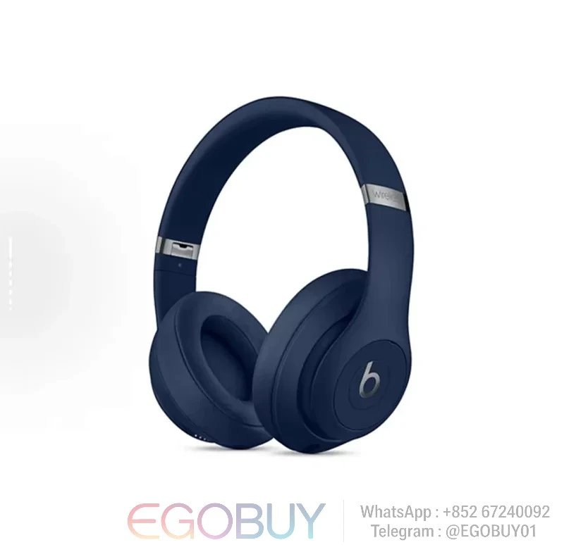 Unbranded Headphones Over-Ear with Smart Case — Beats Studio (Blue)