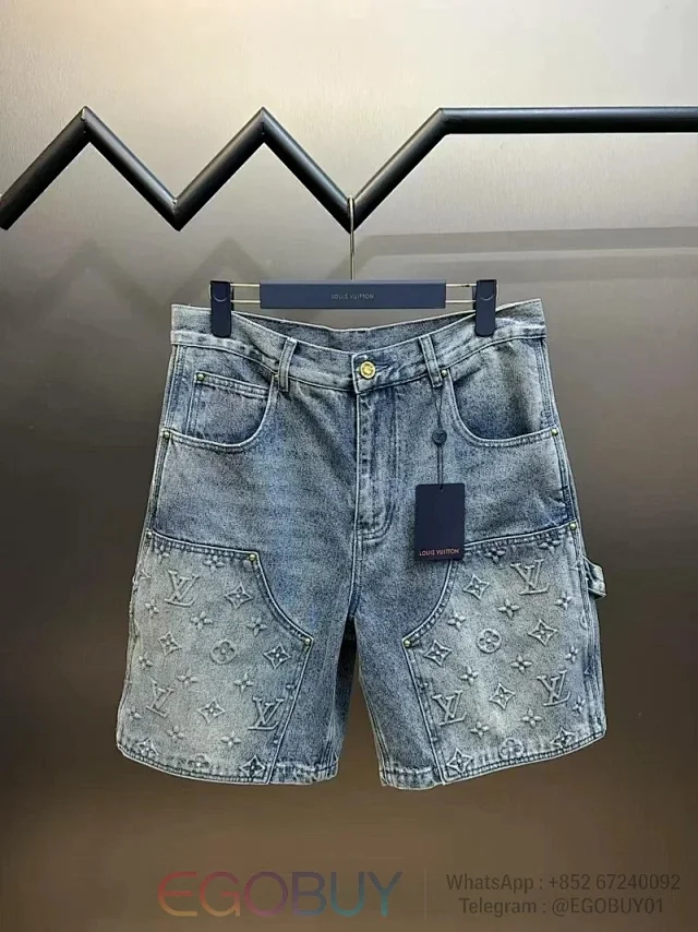 Louis Vuitton Jeans Monogram carpenter denim product detail image 7