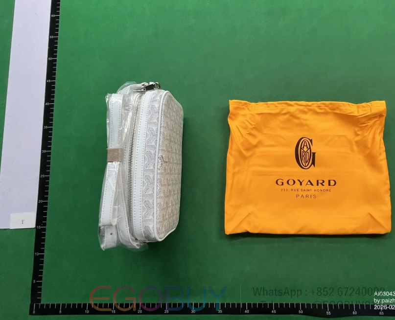 Goyard Wallets & Card Holders Monogram Holder — 30 Clutch White