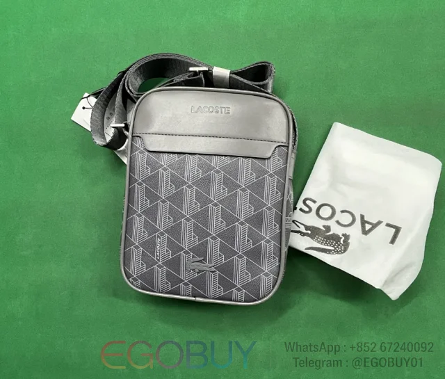 Lacoste Crossbody Bags Geometric Monogram Bag product detail image 6