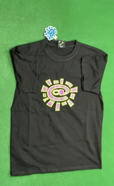 Design Graphic Print Black T-Shirt - 6
