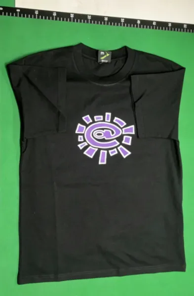 Design Graphic Print Black T-Shirt - 7