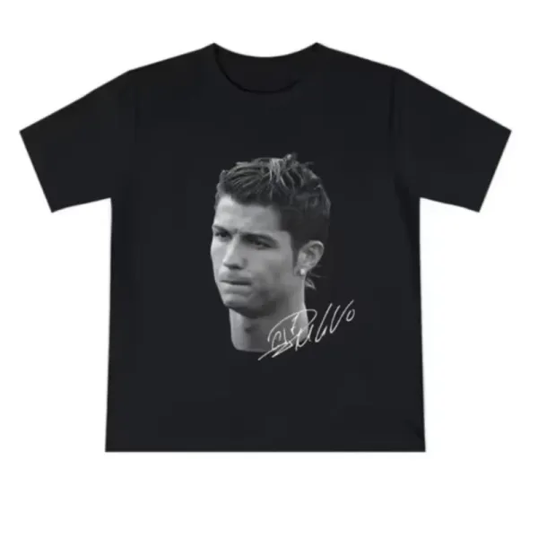 CBF Neymar Portrait Beige Oversized T-Shirt - 12