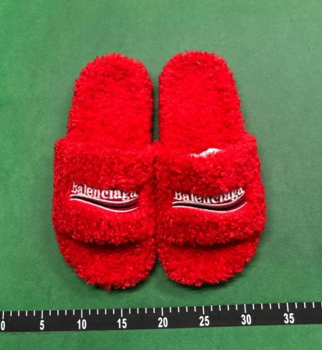 Balenciaga Slippers Fuzzy Logo Slide image 5