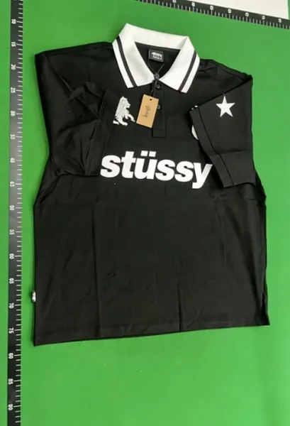 Stussy Checkered Short-Sleeve Shirt Gray - 13