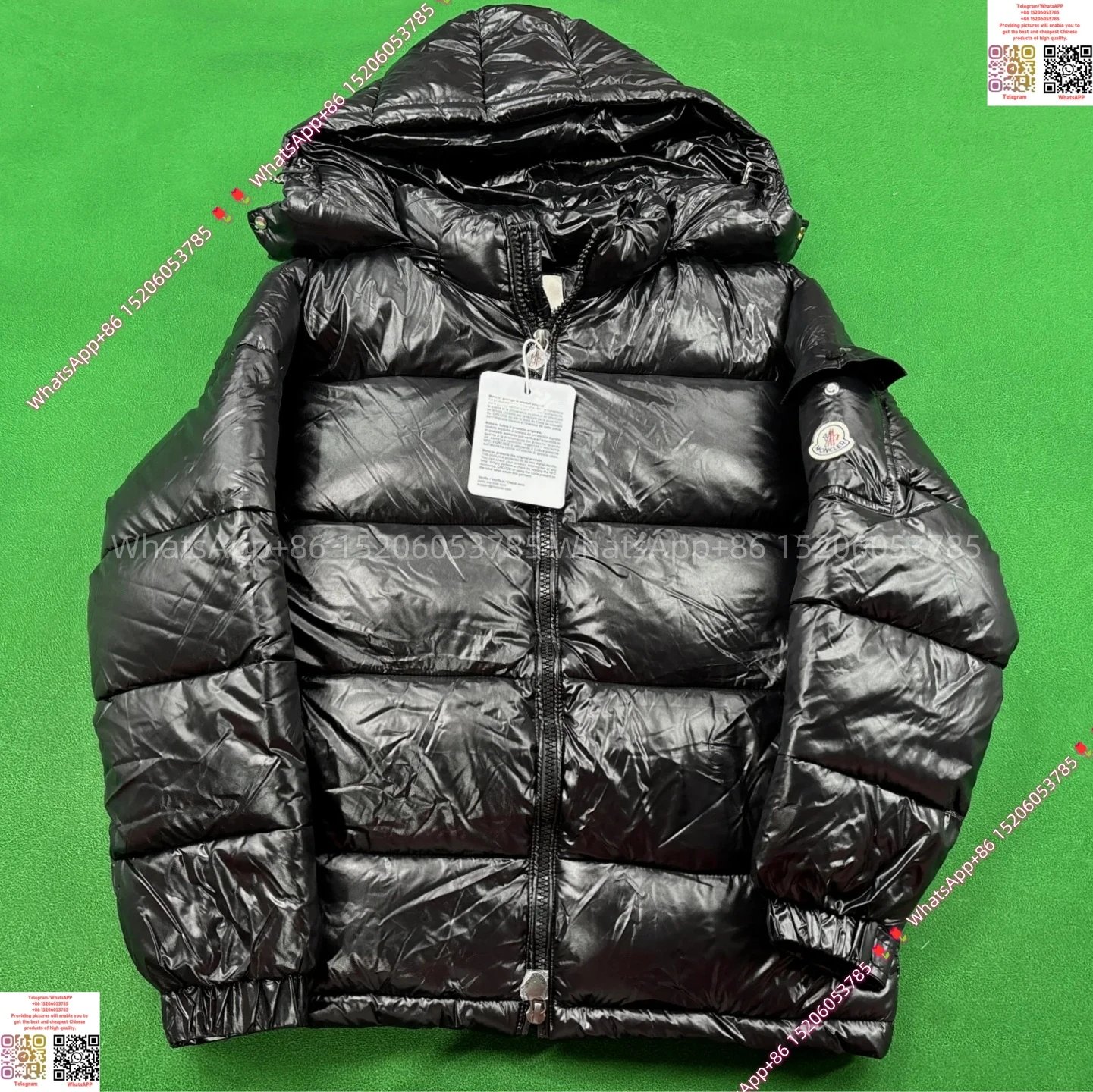 Moncler Maya-Glossy Black