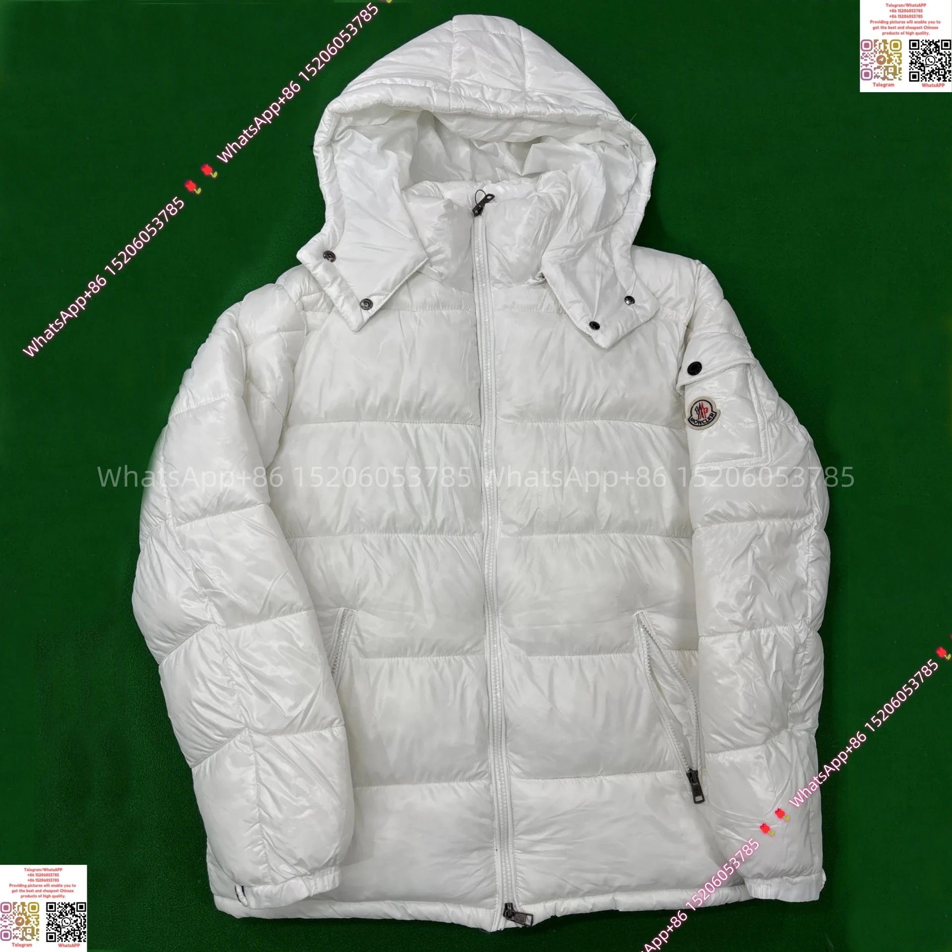 Moncler Maya-Glossy White