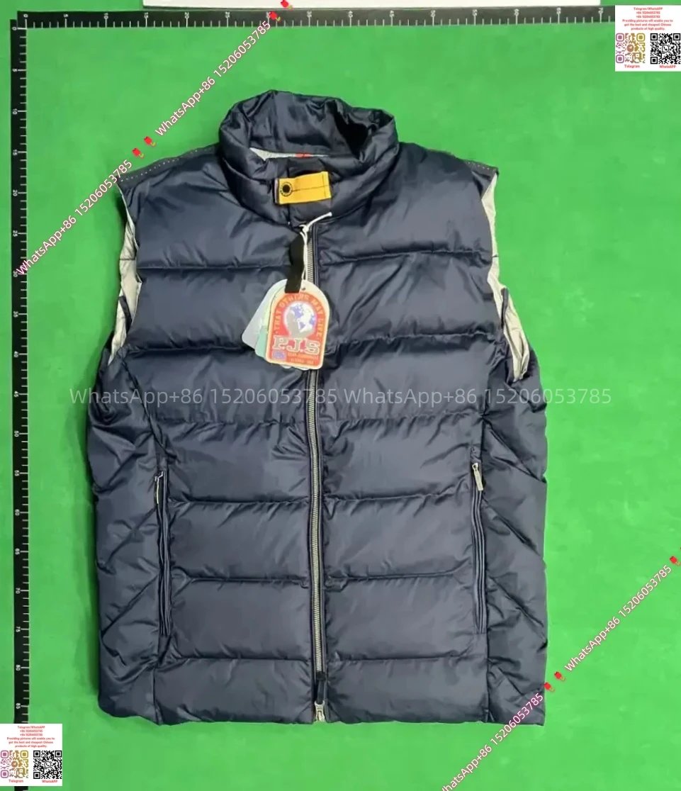 PJS Down Vest-Navy Blue
