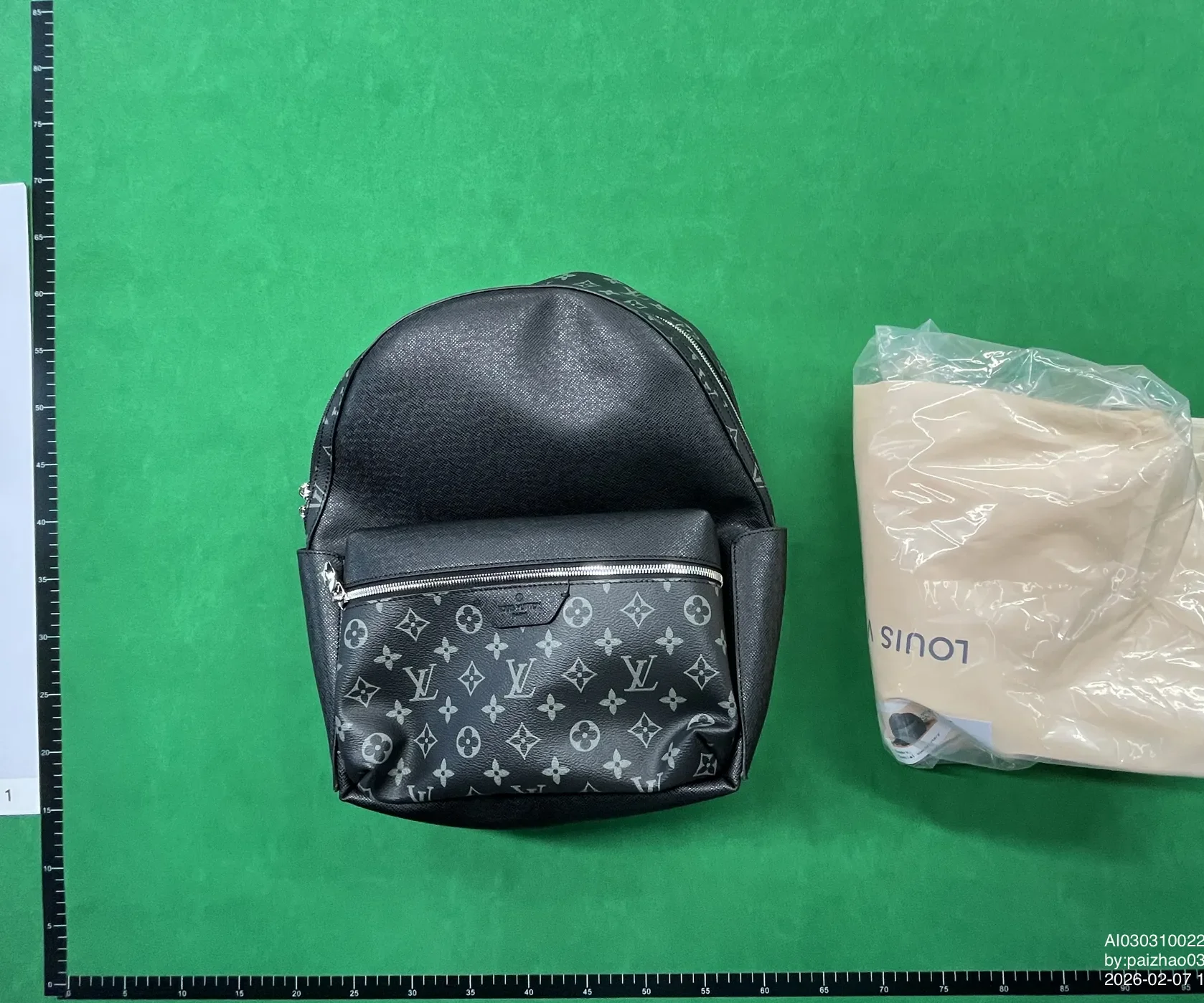 Louis Vuitton Backpacks Monogram Backpack — lv black Top quality