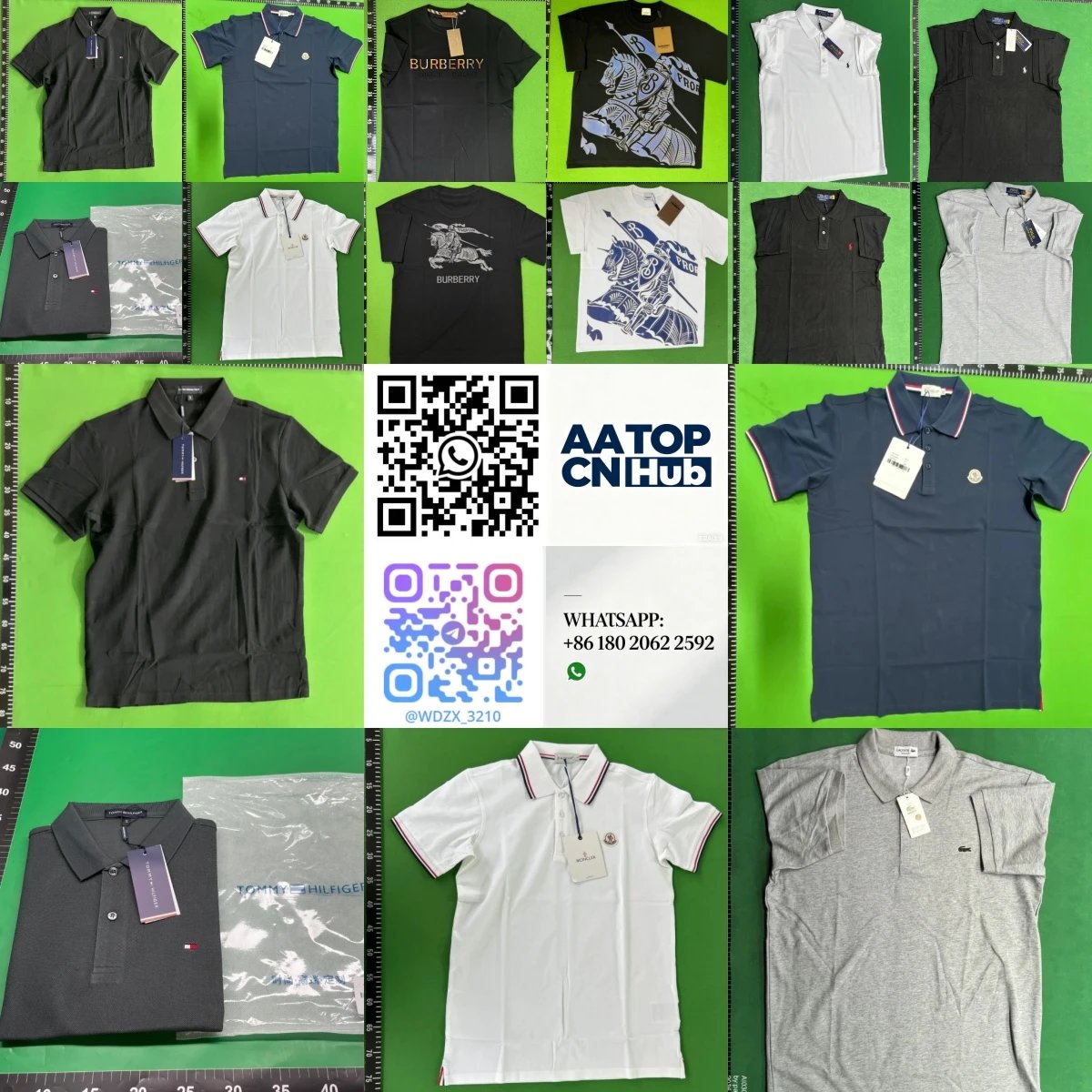 AA09-High Quality Polo Shirt Collection WhatsApp +86 180 2062 2592