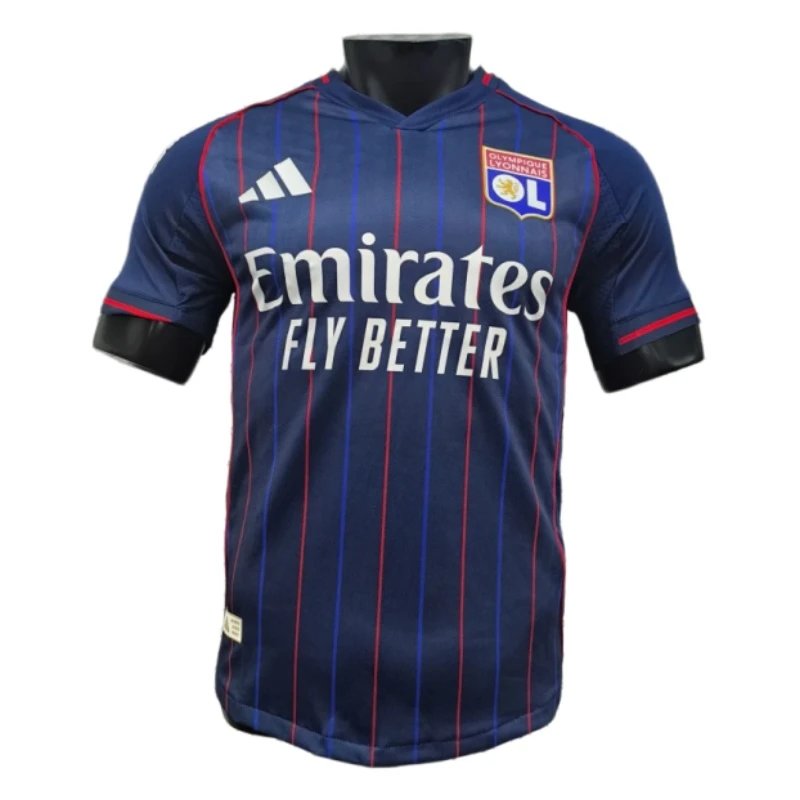 2526 Season Lyon away player version jersey