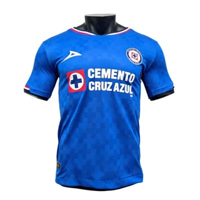 2526 Season Cross Blue Home Jersey Player Version
