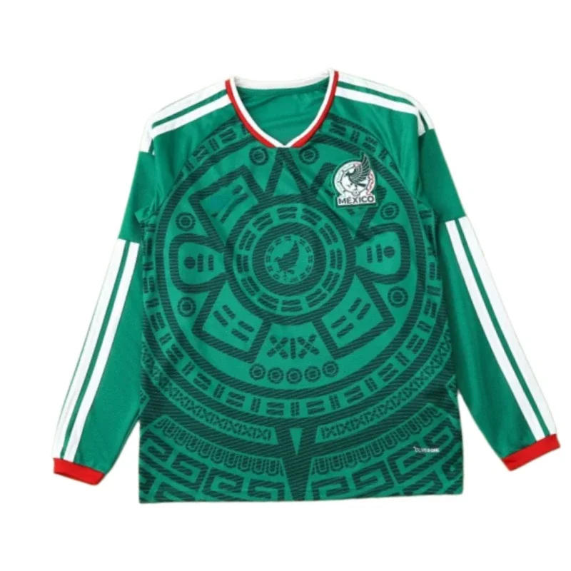 Jersey de Fútbol México Copa del Mundo 2026 - Versión Aficionado Manga Larga