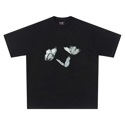 butterfly white tee