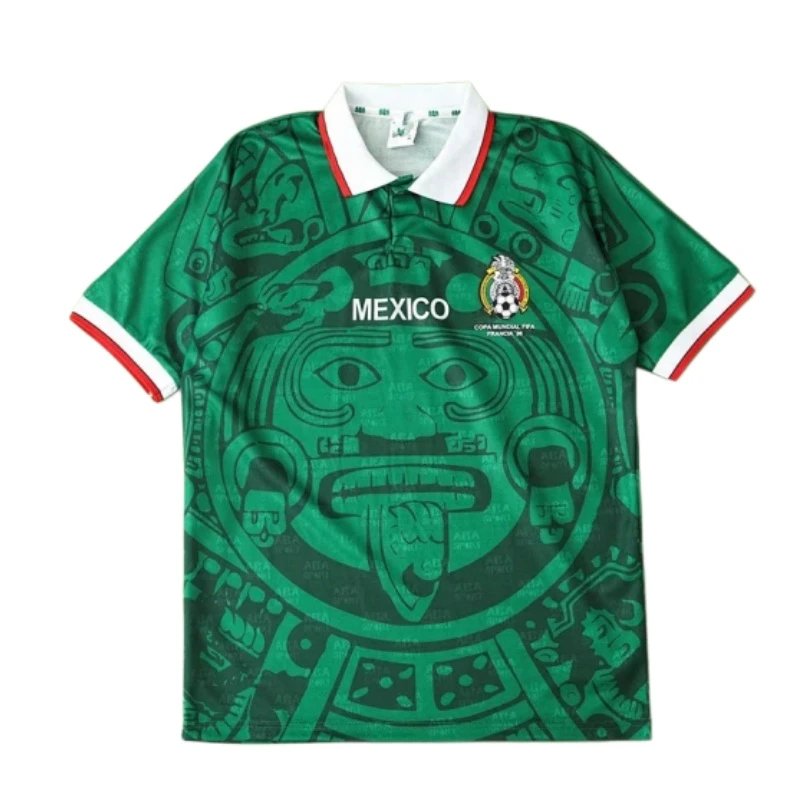 1998 season Mexico home retro Fan version