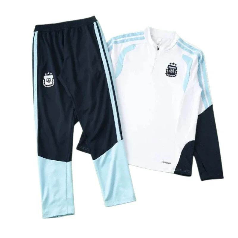 Argentina FIFA World Cup 2026 Conjunto de Entrenamiento Half Zip Blanco