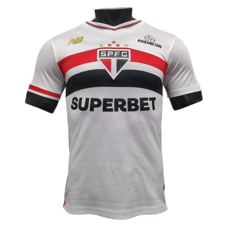 2526 Season São Paulo Home Jersey Player Version