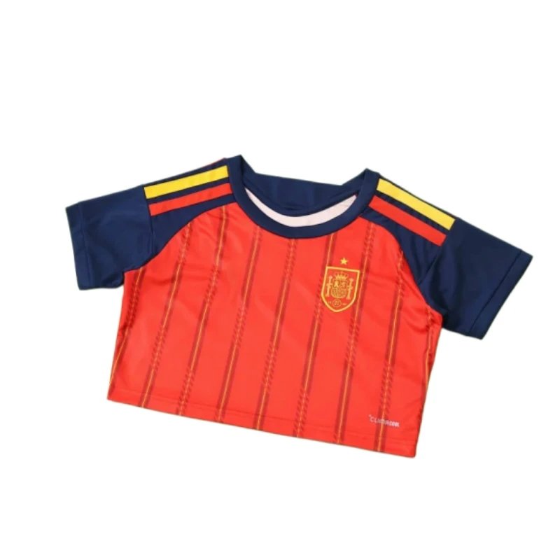 2026 FIFA World Cup Spain Home Cropped Jersey
