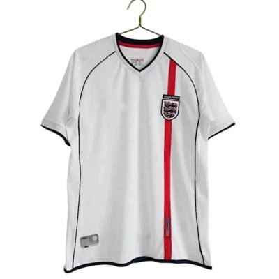 02 season England home Retro Fan version