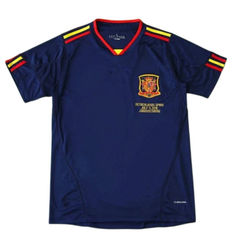 2010 season Spain away retro Fan version