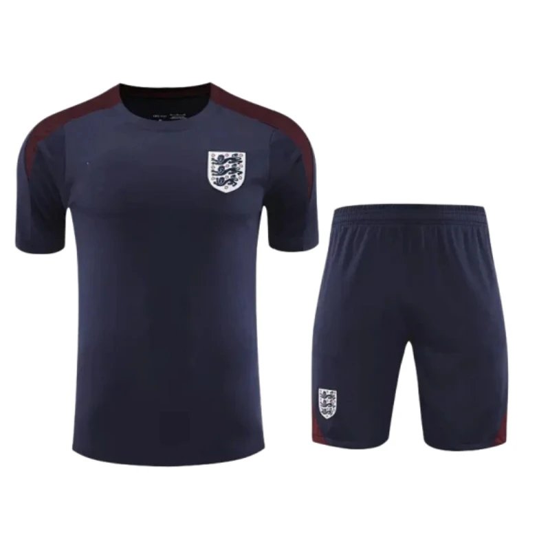2425 England Training clothes suit Short sleeve Fan version