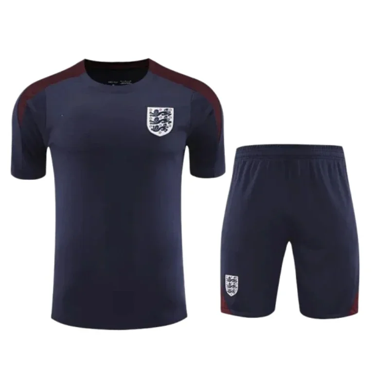 Conjunto de Entrenamiento Inglaterra Camiseta Manga Corta Versión Aficionado