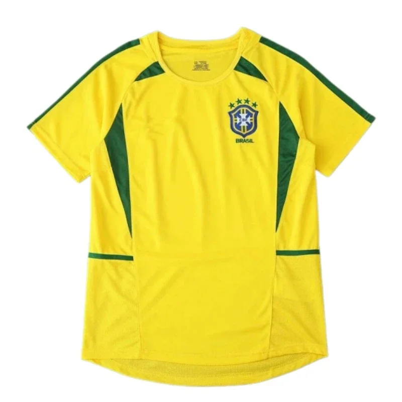 Jersey Retro Brasil 2002 Local Versión Aficionado
