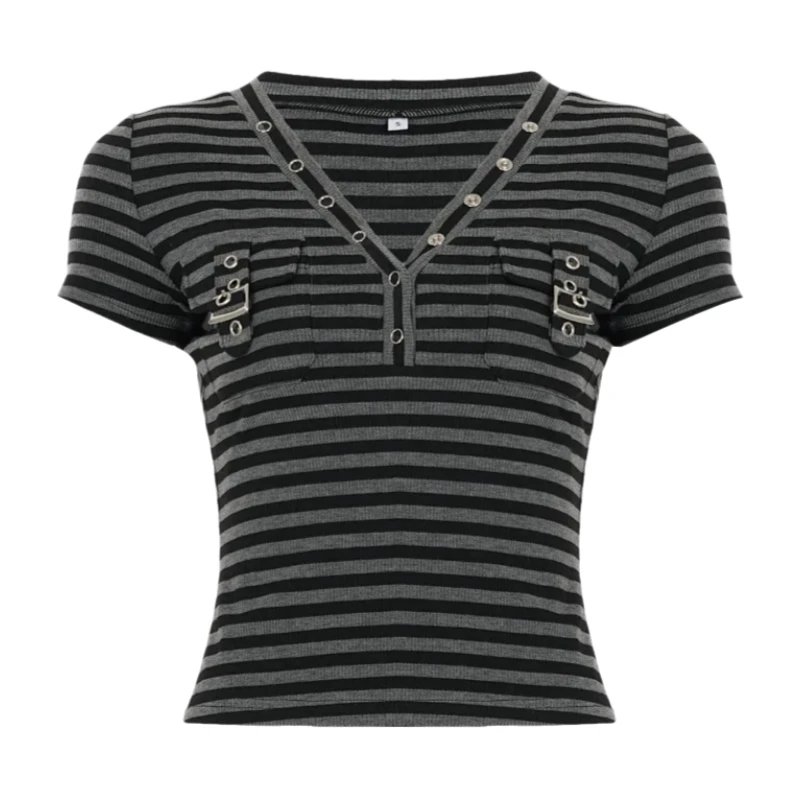 Striped workwear T-Shirt