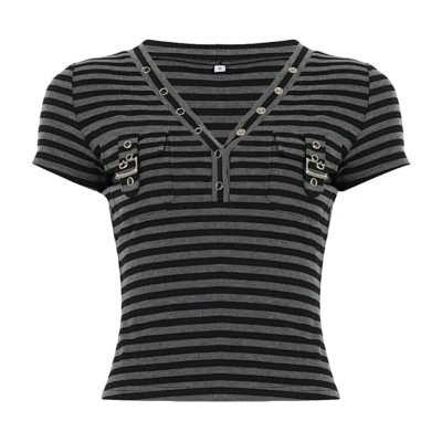 Striped workwear T-Shirt