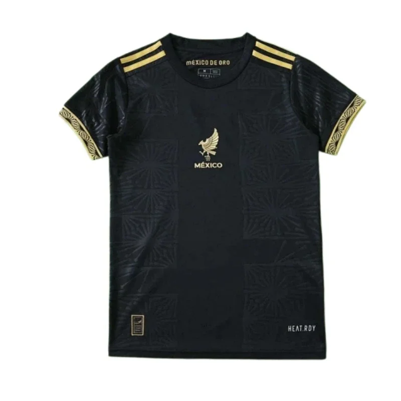 2526 Season Mexico Black Gold Concept Camiseta Mujer