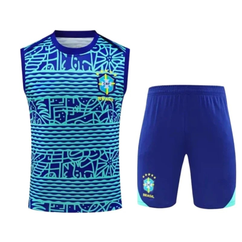 2425 Brazil Training clothes suit vest Fan version