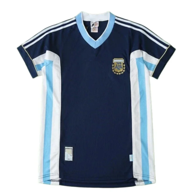 Camiseta Retro Argentina 1998 Away Versión Fan