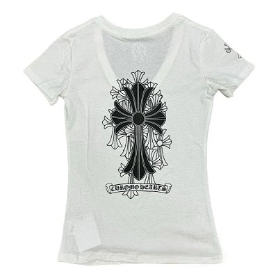 Chrome Hearts V-neck T-Shirt