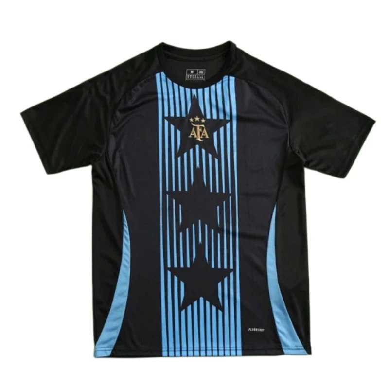 2024 season Argentina Black training suit Fan version