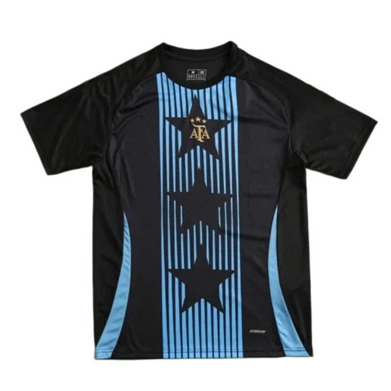 Traje de Entrenamiento Argentina Negro 2024 Versión Aficionado