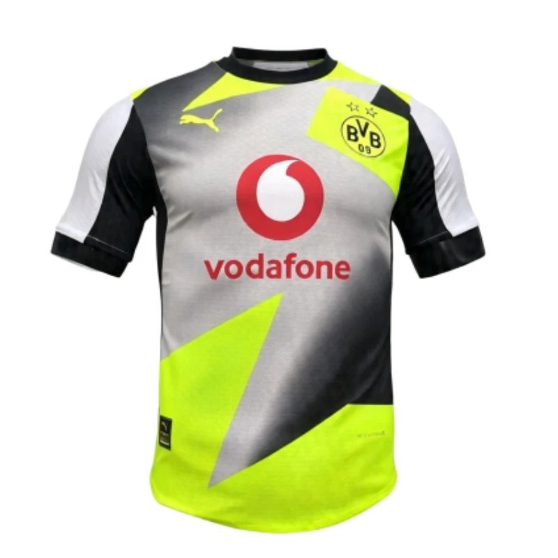 2526 Season Dortmund Away Player Version Jersey